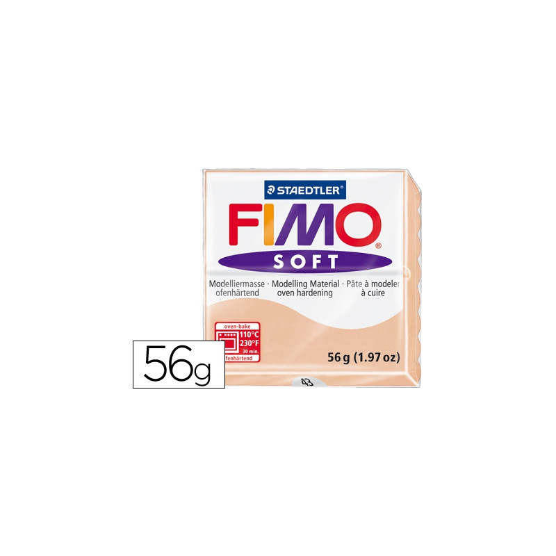 PASTA STAEDTLER FIMO SOFT 57 GR COLOR CARNE