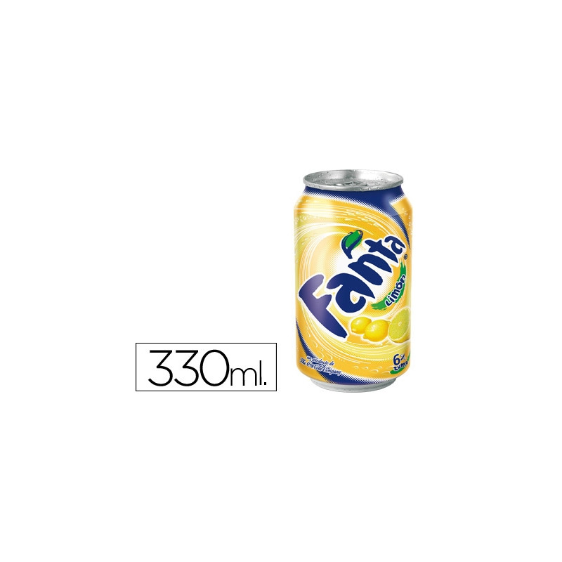 REFRESCO FANTA LIMON LATA 330 ML