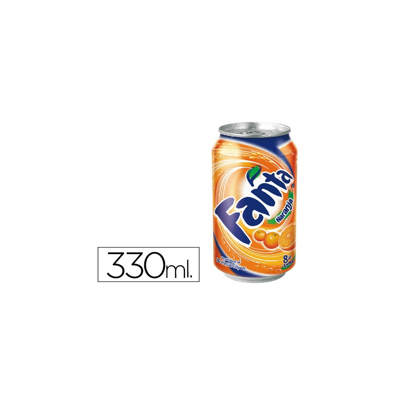 REFRESCO FANTA NARANJA LATA 330 ML