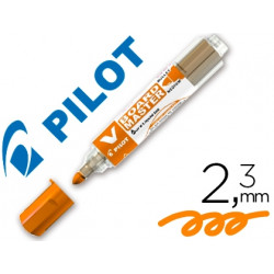 ROTULADOR PILOT V BOARD MASTER PARA PIZARRA BLANCA NARANJA TINTA LIQUIDA TRAZO 2,3MM