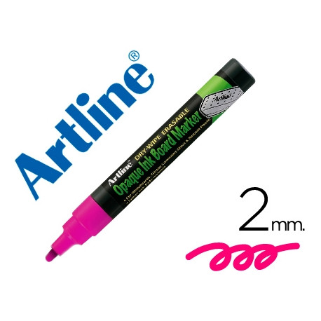 ROTULADOR ARTLINE PIZARRA VERDE NEGRA EPW-4 VI COLOR VIOLETA BOLSA DE 4 UNIDADES