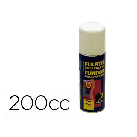 BARNIZ DALBE WINGO SPRAY FIJATIVO PARA CARBONCILLO BOTEDE 200 ML