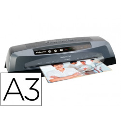 PLASTIFICADORA FELLOWES NEPTUNO DIN A3 DE 4 RODILLOS FRIO Y CALIENTE HASTA 175 MICRAS 570X125X180MM