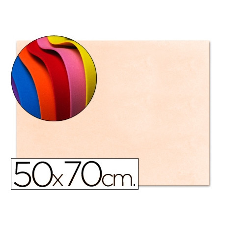 GOMA EVA LIDERPAPEL 50X70CM 60G/M2 ESPESOR 1.5MM CARNE