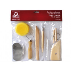 INSTRUMENTOS DE MODELAR ARCILLA SIO-2 SET DE 8 PIEZAS