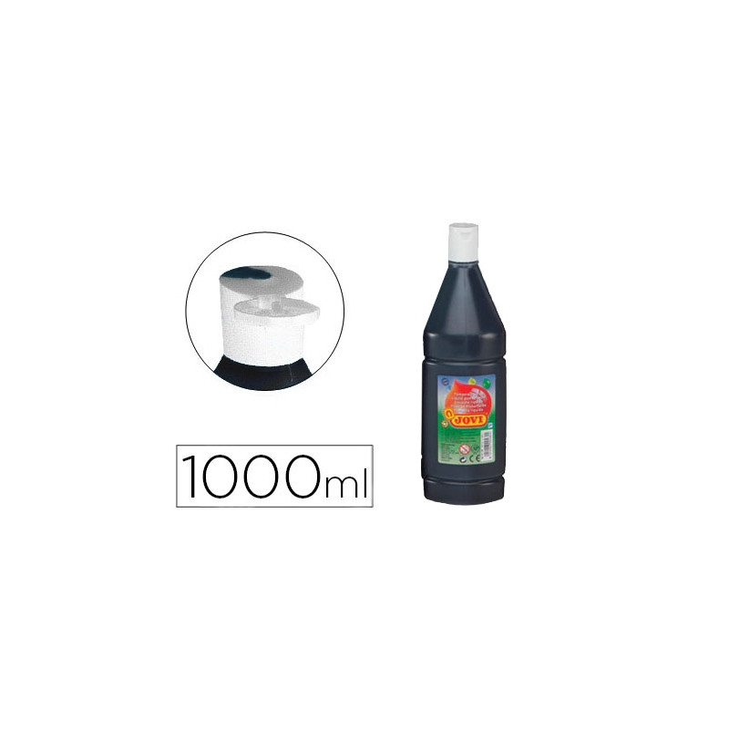 TEMPERA LIQUIDA JOVI ESCOLAR 1000 ML NEGRO