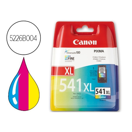 INK-JET CANON CL-541XL COLOR PIXMA MG2150/3150/3250/3550 15 ML ALTA CAPACIDAD