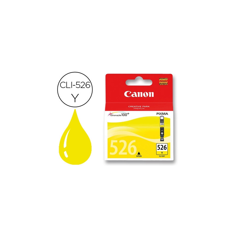 INK-JET CANON CLI-526 Y AMARILLO