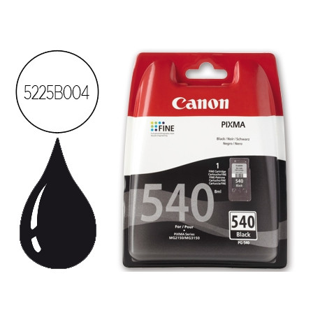 INK-JET CANON PG-540 NEGRO PIXMA MG2150/3150/3250/3550 8ML