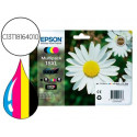 INK-JET EPSON MULTIPACK T18XL NEGRO AMARILLO CIAN Y MAGENTA XP-102 XP-205 XP-305 XP-405 CAPACIDAD 47