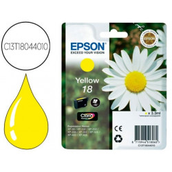 INK-JET EPSON T18 AMARILLO EXPRESSION HOME XP-102 XP-205 XP-305 XP-405 CAPACIIDAD 180 PAG