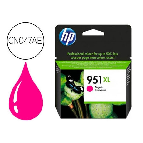 INK-JET HP 951XL MAGENTA CN047AE CAPACIDAD 1500 PAG