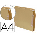 CARPETA COLGANTE FADE DIN A4 VISOR LATERAL 250X330X30 MM KRAFT