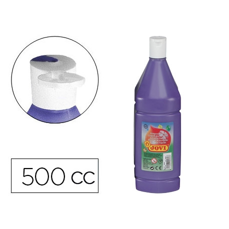 TEMPERA LIQUIDA JOVI ESCOLAR 500 ML VIOLETA