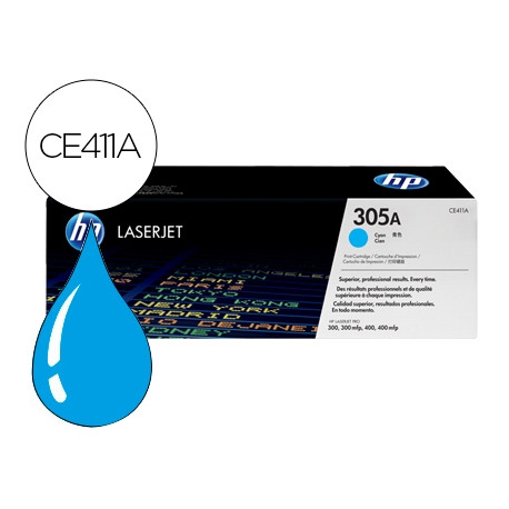 TONER HP 305A LASERJET M351/M451/M375/M475 CIAN 2600 PAG