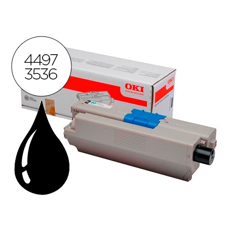 TONER OKI C301DN/C321DN NEGRO 2200 PAG