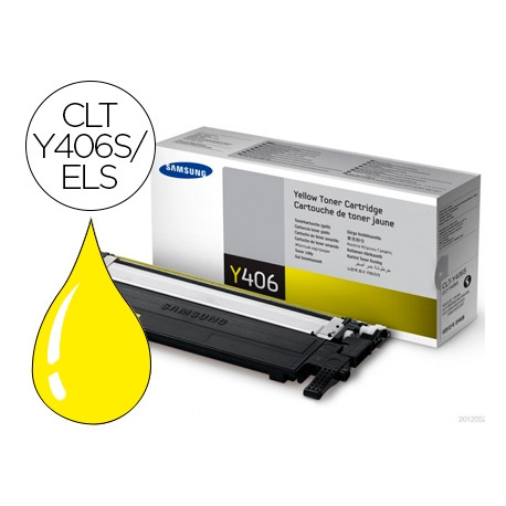 TONER SAMSUNG CLP360/365 CLX3300/3305 AMARILLO 1.000 PAG