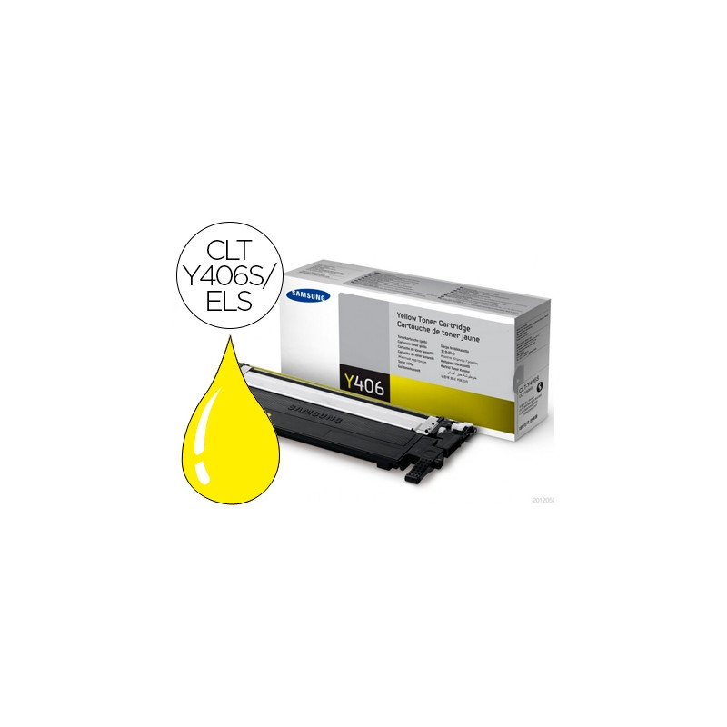 TONER SAMSUNG CLP360/365 CLX3300/3305 AMARILLO 1.000 PAG