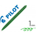 BOLIGRAFO PILOT SUPER GRIP G VERDE RETRACTIL SUJECION DE CAUCHO TINTA BASE DE ACEITE