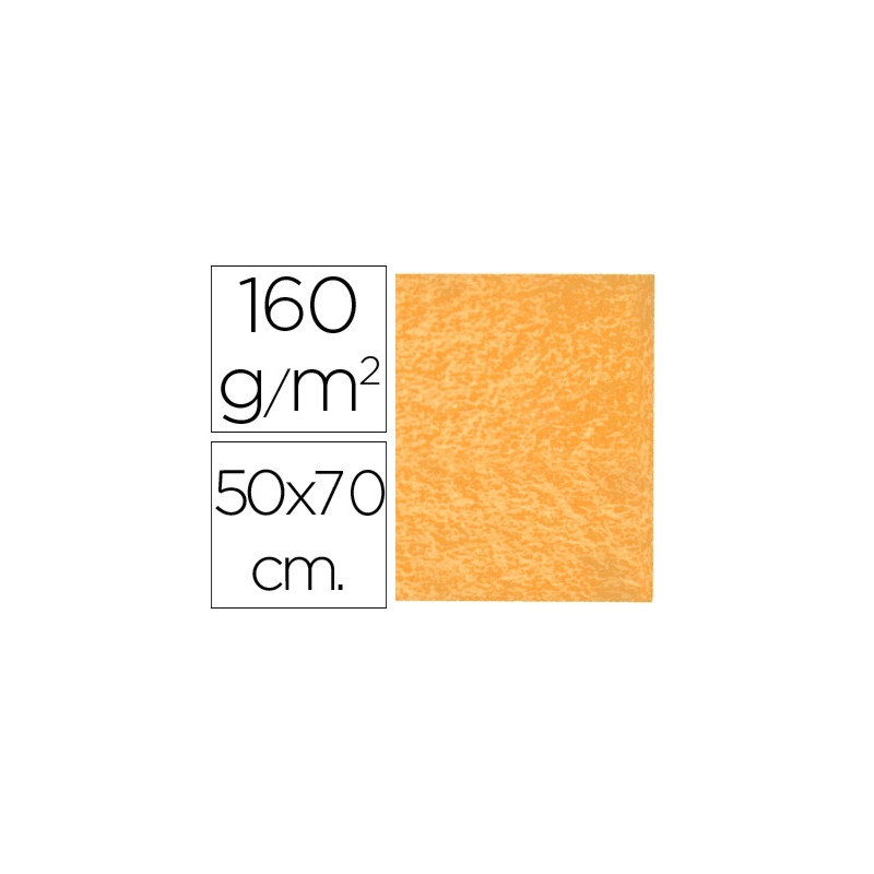 FIELTRO LIDERPAPEL 50X70CM NARANJA 160G/M2