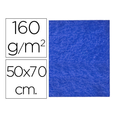 FIELTRO LIDERPAPEL 50X70CM AZUL OSCURO 160G/M2