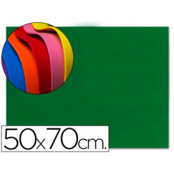 GOMA EVA LIDERPAPEL 50X70CM 60G/M2 ESPESOR 1.5MM VERDE OSCURO