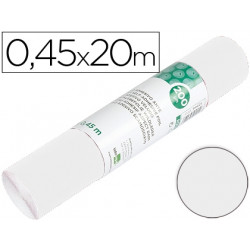 ROLLO ADHESIVO LIDERPAPEL UNICOLOR BLANCO BRILLO ROLLO DE 0,45 X 20 MT