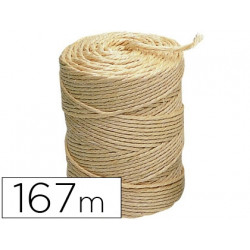 CUERDA SISAL 3 CABOS LIDERPAPEL ROLLO 1 KG