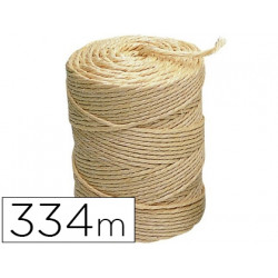 CUERDA SISAL 3 CABOS LIDERPAPEL ROLLO 2 KG