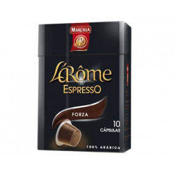 CAFE L'OR ESPRESSO FORZA FUERZA 9 CAJA DE 10 UNIDADES COMPATIBLE CON NESPRESSO