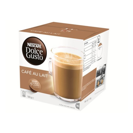 CAFE DOLCE GUSTO CAFE CON LECHE MONODOSIS CAJA DE 16 UNIDADES