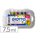 TEMPERA GIOTTO 7,5 ML ESTUCHE 5 COLORES SURTIDOS