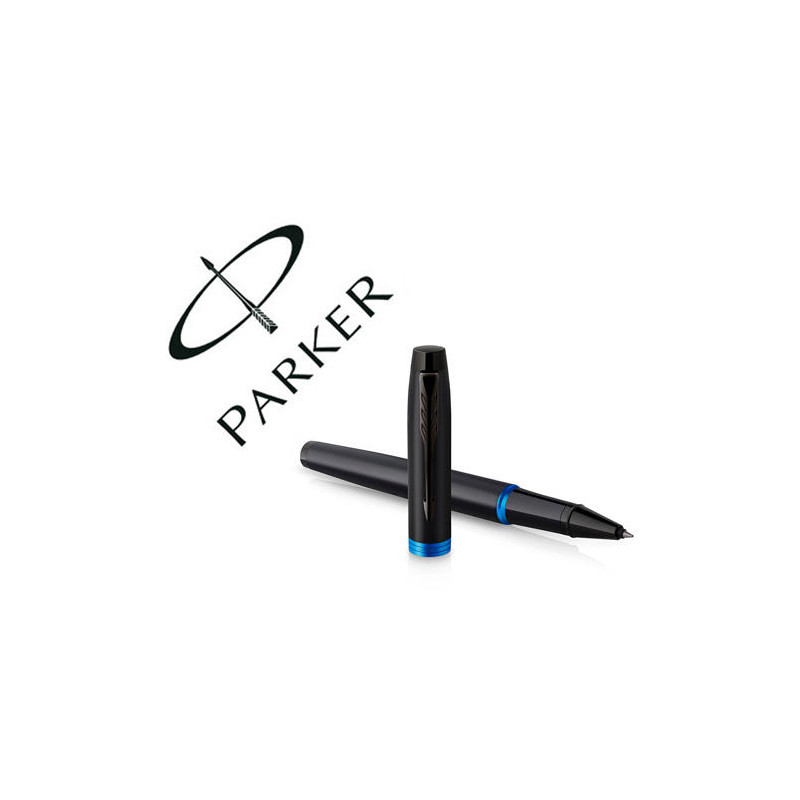 ROLLER PARKER IM PROFESSIONALS VIBRANT BLUE RING EN ESTUCHE DE REGALO