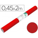 ROLLO ADHESIVO LIDERPAPEL ESPECIAL ANTE ROJO ROLLO DE 0,45 X 2 MT