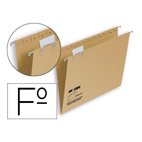 CARPETA COLGANTE FADE FOLIO VISOR SUPERIOR KRAFT ECO