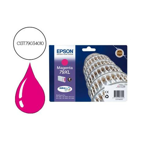 INK-JET EPSON 79XL 900P WF 4630 / 4640 / 5110 / 5620 / 5690 / 5690 MAGENTA -2.000 PAG-