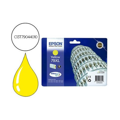 INK-JET EPSON 79XL 900P WF 4630 / 4640 / 5110 / 5620 / 5690 / 5690 AMARILLO -2.000 PAG-