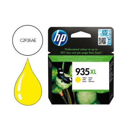 INK-JET HP 935XL OJP 6230 / 6830 AMARILLO -825 PAG-