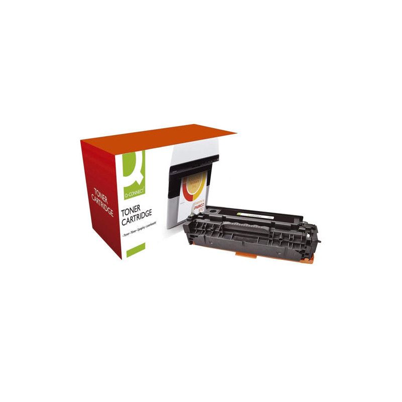 TONER Q-CONNECT COMPATIBLE HP CC530A PARA COLOR LASERJET CP2520/CM2320 MFP 3.000PAG NEGRO