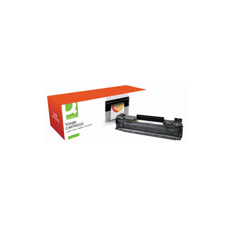 TONER Q-CONNECT COMPATIBLE HP CE285A PARA LASERJET P1102/P1102W/M1212NF MFP/M1217NFW MFP/M1132MFP -1