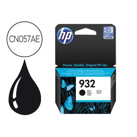 INK-JET HP 932 NEGRO 825 PAG OFFICEJET 6100/ 6600/ 6700