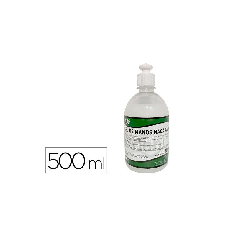 JABON LIQUIDO LAVAMANOS DAHI CON DOSIFICADOR BOTE DE 500 ML