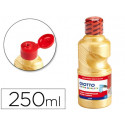 TEMPERA LIQUIDA GIOTTO ESCOLAR 250 ML METALIZADA ORO