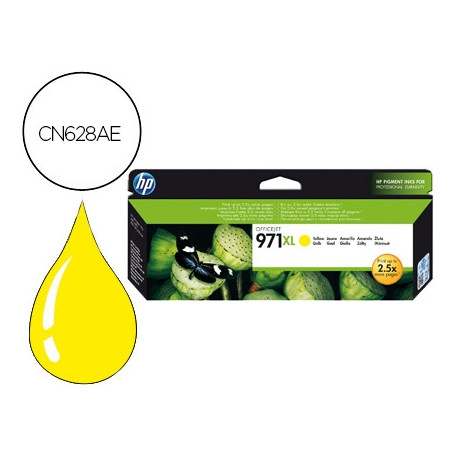 INK-JET HP 971XL X451DN X451DW/551DW X476DN X476DW X576DW AMARILLO 6600 PAG