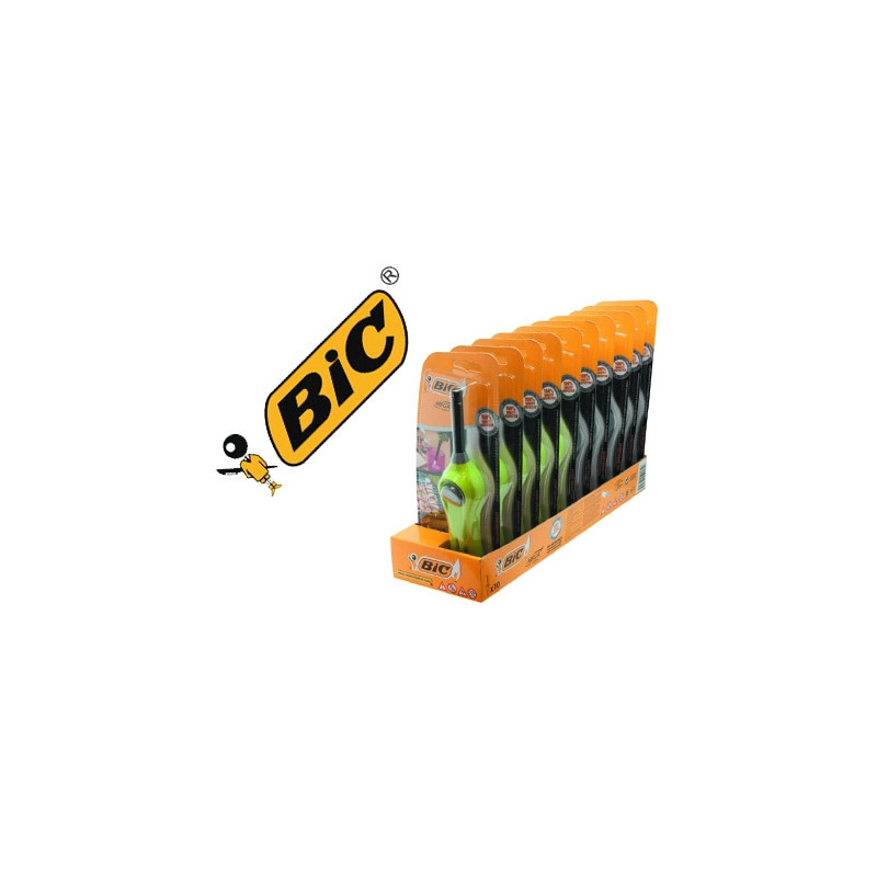 ENCENDEDOR BIC MEGALIGHTER MULTIUSOS CON GANCHO RETRACTIL