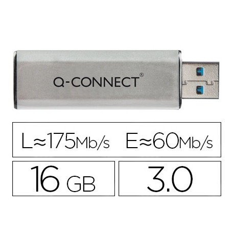 MEMORIA USB Q-CONNECT FLASH 16 GB 3.0