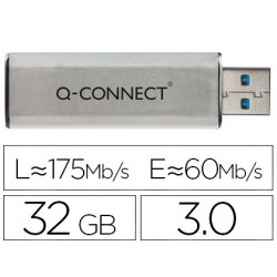 MEMORIA USB Q-CONNECT FLASH 32 GB 3.0