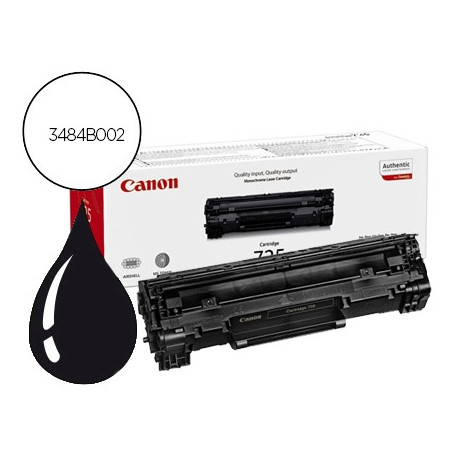 TONER CANON LASER CRG 725 NEGRO LBP6000 LBP6000B LBP6020 LBP6020B 1600 PAG