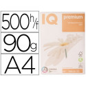 PAPEL FOTOCOPIADORA IQ PREMIUM DIN A4 90 GRAMOS PAQUETE DE 500 HOJAS