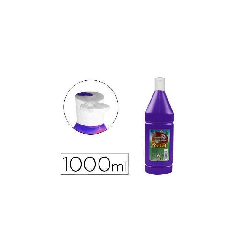 TEMPERA LIQUIDA JOVI ESCOLAR 1000 ML VIOLETA